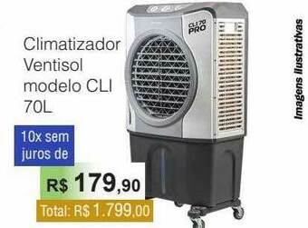 Copercana Climatizador Ventisol Modelo Cli 70l oferta