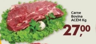 Supermercados Nori Carne Bovina Acem 1kg oferta