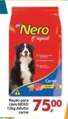 Supermercados Nori Racao para caes nero 12kg Adulto carne oferta