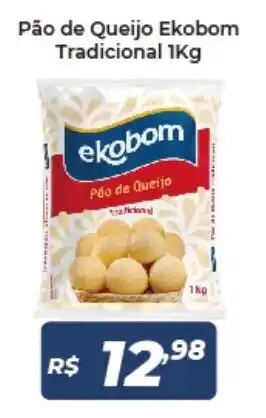 Atakarejo Pao de Queijo Ekobom Tradicional 1kg oferta