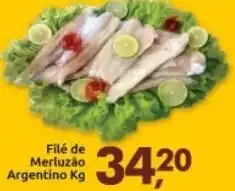 Supermercados Nori File de Merluzao Argentino 1kg oferta