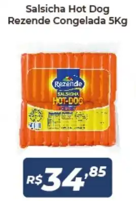 Atakarejo Salsicha Hot Dog Rezende Congelada 5kg oferta