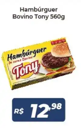 Hamburguer Bovino Tony 560g