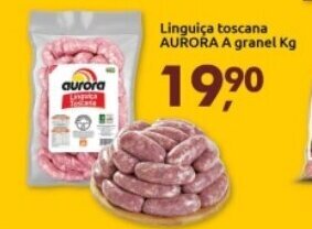 Supermercados Nori Linguica toscana Aurora a granel 1kg oferta