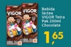 Bebida Lactea Vigor Tetra Pak 200ml Chocolate