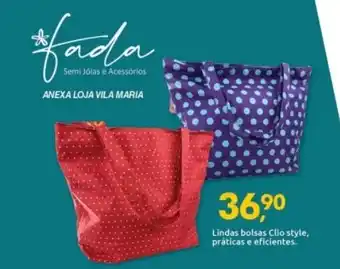 Supermercados Nori Lindas bolsas Clio Style, praticas e eficientes oferta