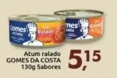 Supermercados Nori Atum Ralado Gomes da Costa 130g sabores oferta