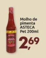 Supermercados Nori Molho de Pimenta Asteca pet 200ml oferta