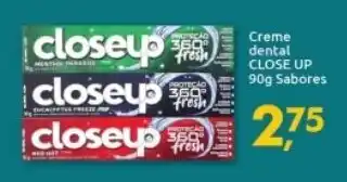 Supermercados Nori Creme Dental Close Up 90g Sabores oferta