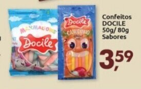 Confeitos Docile 50g/80g sabores