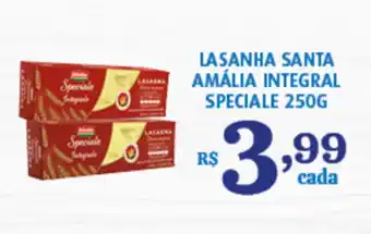 Bahamas Supermercados Lasanha Santa Amalia Integral Speciale 250g oferta
