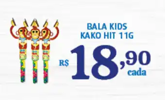 Bahamas Supermercados Bala Kids Kako Hit 11g oferta