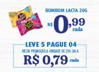 Bahamas Supermercados Bombom Lacta 20g oferta