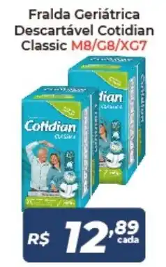 Atakarejo Fralda Geriatrica Descartavel Cotidian Classic oferta