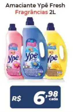 Amaciante Ype Fresh Fragrancias 2L