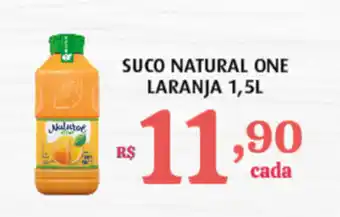 Bahamas Supermercados Suco Natural One Laranja 1.5L oferta
