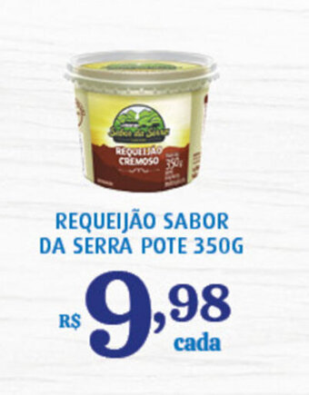Bahamas Supermercados Requeijao Sabor Da Serra pote 350g oferta