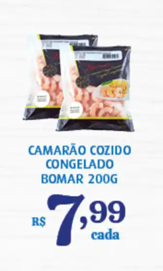 Bahamas Supermercados Camarao Cozido Congelado Bomar 200g oferta