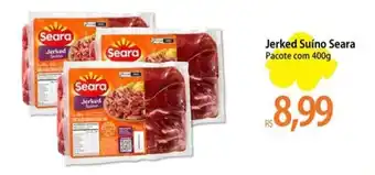 Atacadão Jerked Suíno Seara Pacote com 400g oferta