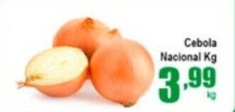 Higa's Supermercado Cebola Nacional 1kg oferta