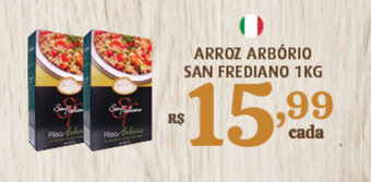 Bahamas Supermercados Arroz Arborio San Frediano 1kg oferta
