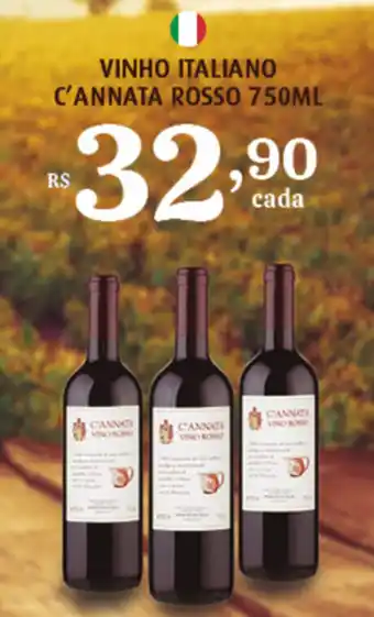 Bahamas Supermercados Vinho Italiano C'Annata Rosso 750ml oferta