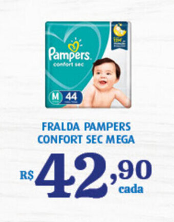 Bahamas Supermercados Fralda Pampers Confort Sec Mega oferta