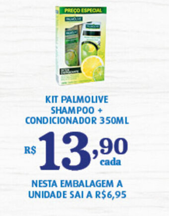 Bahamas Supermercados Kit Palmolive Shampoo + Condicionador 350ml oferta