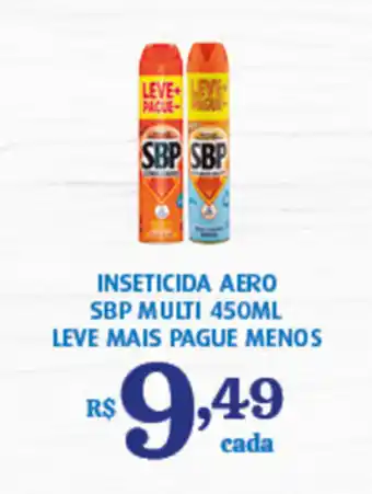 Inseticida Aero SBP Multi 450ml leve mais pague menos