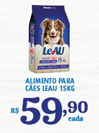 Bahamas Supermercados Alimento para Caes Leau 15kg oferta