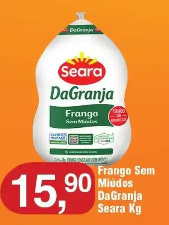 Royal Supermercados Frango Sem Miúdos DaGranja Seara kg oferta