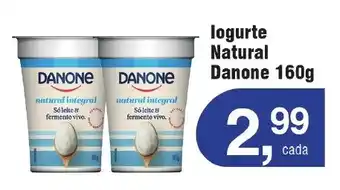 Royal Supermercados logurte Natural Danone 160g oferta