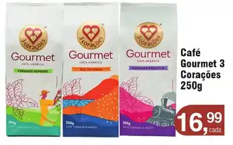 Royal Supermercados Café Gourmet 3 Corações 250g oferta