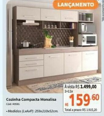 Deltasul Cozinha Compacta Monalisa oferta