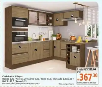 Cozinha Lis 7 pecas