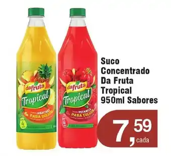 Suco Concentrado Da Fruta Tropical 950ml Sabores