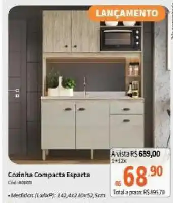 Deltasul Cozinha Compacta Esparta oferta