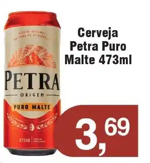 Royal Supermercados Cerveja Petra Puro Malte 473ml oferta