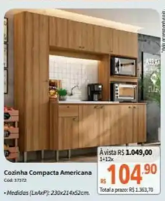 Cozinha Compacta Americana