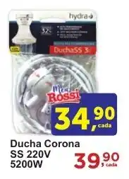 Rossi Supermercado Ducha Corona SS 220V 5200W oferta