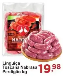 Rossi Supermercado Linguiça Toscana Nabrasa Perdigão kg oferta