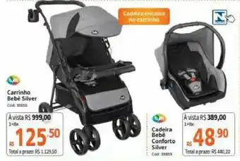 Carrinho Bebe Silver