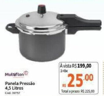Deltasul Panela Pressao 4.5L oferta