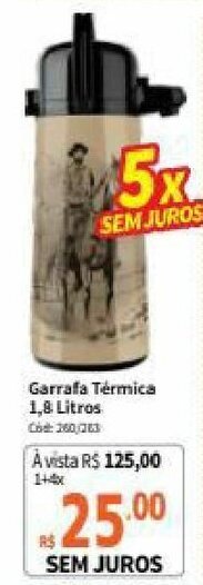 Deltasul Garrafa Termica 1.8L oferta