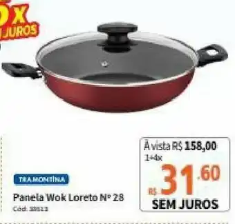 Panela Wok Loreto N 28
