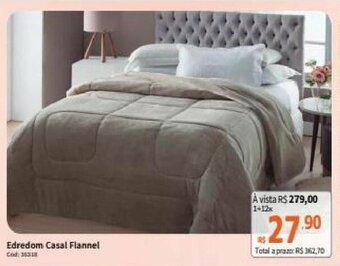Deltasul Edredom Casal Flannel oferta
