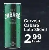 Rossi Supermercado Cerveja Cabaré Lata 350ml oferta