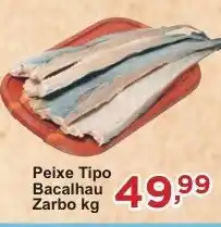Rossi Supermercado Peixe Tipo Bacalhau Zarbo kg oferta