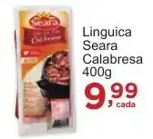 Rossi Supermercado Linguica Seara Calabresa 400g oferta