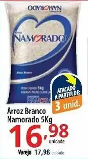 Akki Atacadista Arroz branco Namorado tipo 1 5kg oferta